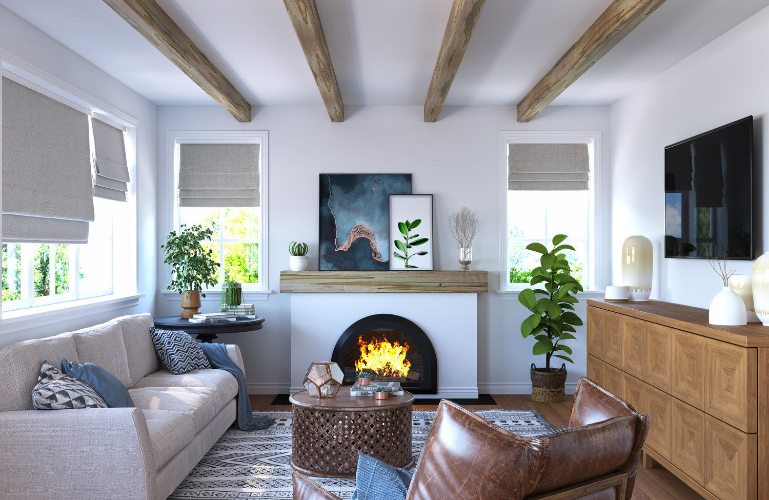 Wood beams 03